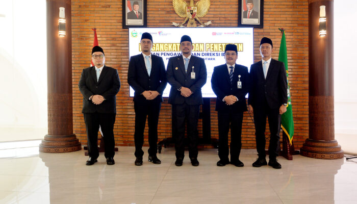 Bobby Nasution Lantik Dewas PD AIJ dan Dua Direksi Perumda Tirtanadi, Tekankan tentang Pelayanan Masyarakat hingga Investor