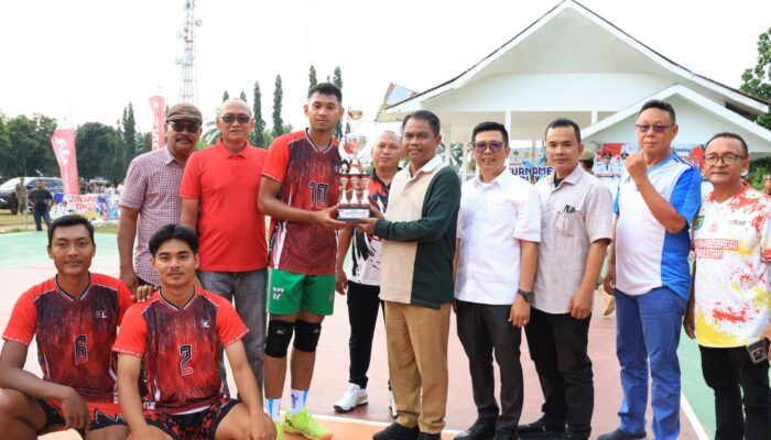 Sei Rampah Tumbangkan Tuan Rumah, Juara Turnamen Voli U-22 Sergai 2025 Bupati Janji Gelar Open Turnamen Oktober