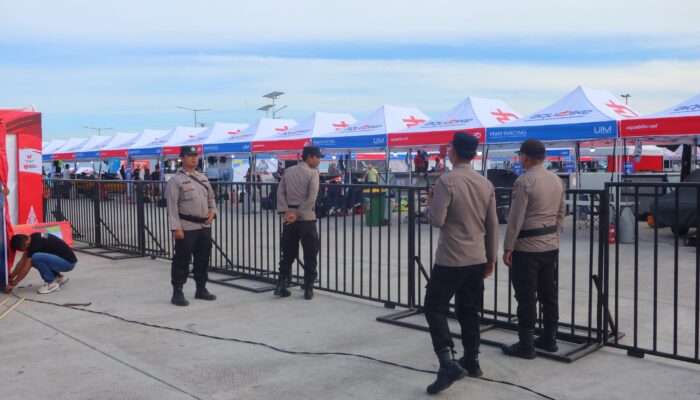 Danau Toba Bergemuruh: Polda Sumut All Out Amankan Aquabike dan F1 Powerboat di Balige