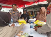 Gerakan Pangan Murah, Polres Sergai Salurkan 28 Ton Beras untuk Stabilkan Harga