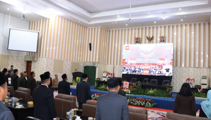 Saksikan Pidato Kenegaraan Secara Virtual, Pemkab Sergai Kompak Dukung Semangat Presiden Prabowo