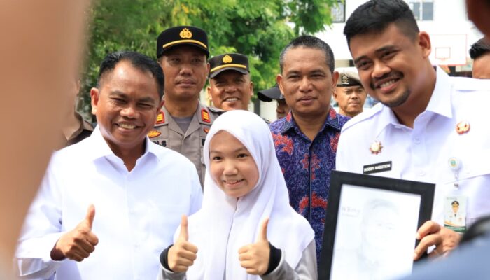 Sinergi Sehat: Bupati Sergai dan Gubsu Luncurkan Cek Kesehatan Gratis untuk Pelajar