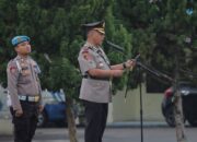 Hujan Tak Surutkan Semangat, Polres Sergai Khidmat Gelar Upacara Hari Juang Polri