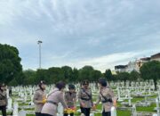 Semangat Juang Pahlawan Jadi Inspirasi, Polwan Polda Sumut Ziarah ke TMP di Hari Jadi ke-77