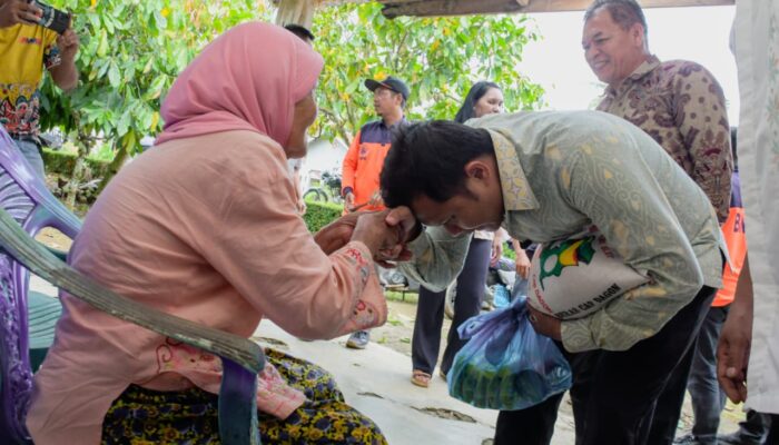 Angin Puting Beliung Terjang 3 Kecamatan di Sergai, 153 Rumah Rusak – Adlin Turun Bawa Bantuan