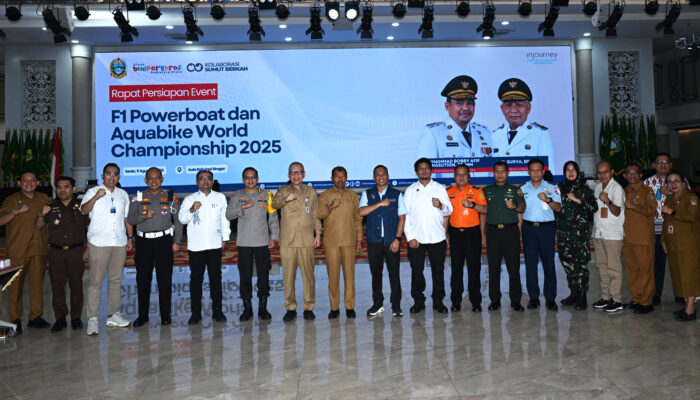 Pemprov Sumut Pastikan Kesiapan Aquabike dan F1 Powerboat 2025