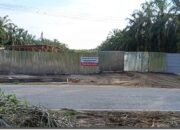 Pembangunan Pagar Beton Sepanjang 1 Km di Sipispis Diduga Tanpa Izin
