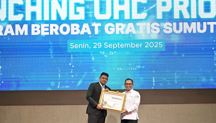 Luncurkan UHC Prioritas, Gubernur Bobby Nasution Minta Kepala Daerah Pastikan Tidak Ada Faskes Tolak Pasien
