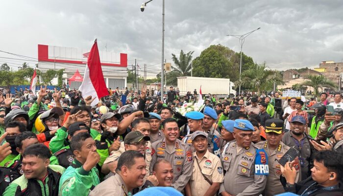GODAMS Gelar Aksi Damai di Polda Sumut, Kapolda Turun Menyapa dan Sampaikan Belasungkawa