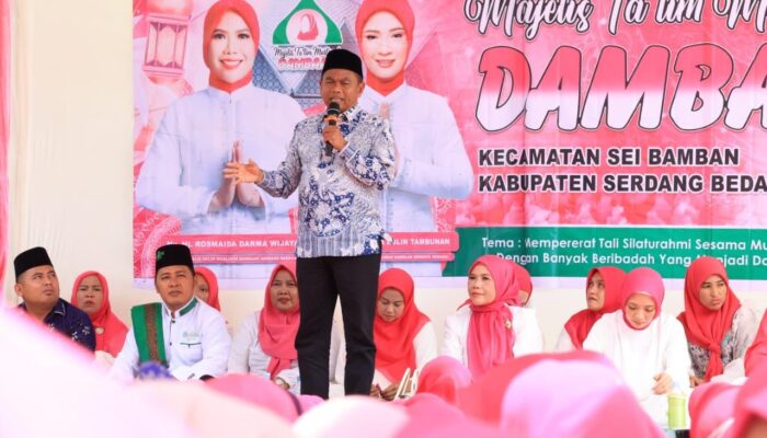 Bupati Sergai di MTMD: Orang Tua Wajib “Melek Digital” Demi Jaga Pergaulan Anak