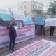 Massa Aksi Geruduk Kantor Bupati Sergai, Tuntut Copot Direktur RSUD Sultan Sulaiman