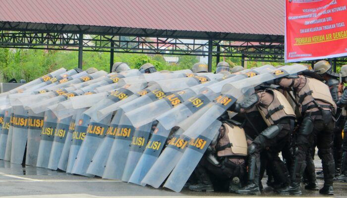 “Polda Sumut Simulasi Demo: Latihan Humanis Hadapi Massa Aksi”