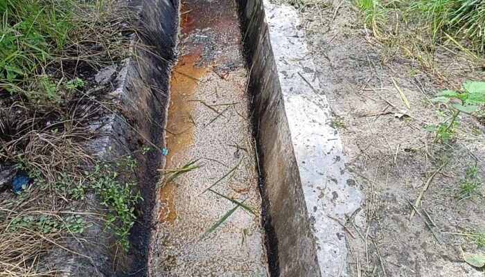 Irigasi Sawah di Desa Sukajadi Berubah Jadi Tempat Buang Limbah MBG, Warga Kritik Kecerobohan Pemerintah