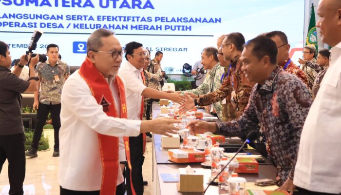Bangun Ekonomi Desa, Bupati Sergai Genjot Koperasi Merah Putih
