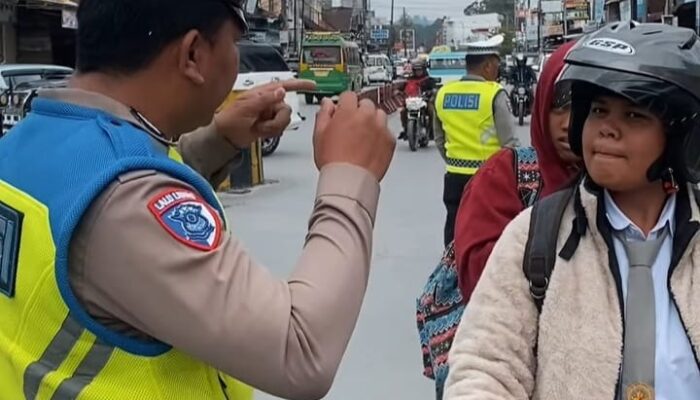 Satlantas Polres Sergai Intensifkan Patroli dan Edukasi Keselamatan Berlalu Lintas