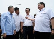 Bobby Nasution Dampingi Menko Perekonomian dan Menko Pangan Tinjau Taman Sains Teknologi Herbal dan Hortikultura di Humbahas