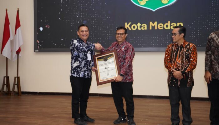 Pemko Medan Raih Penghargaan GM-DTGI Award 2025, Jadi Yang Terbaik di Sumut Dalam Penerapan Transformasi Digital