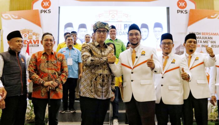 Musda VI PKS Kota Medan 2025, Rico Waas: PKS Sejatinya Saudara Bagi Saya