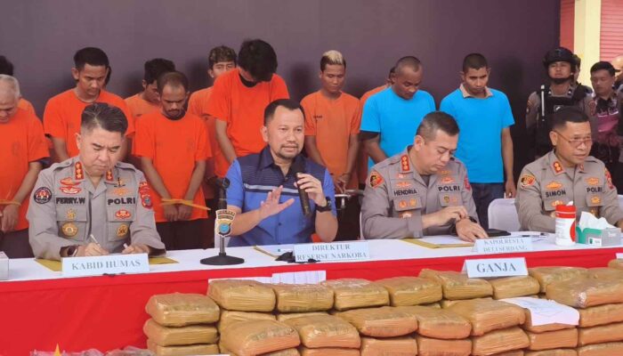 Polda Sumut Grebek 7 THM Sarang Narkoba, 3 Dibuldoser Habis di Tempat!