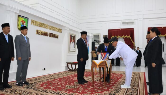 Bupati Darma Wijaya Lantik 47 Pejabat Baru, Dorong Birokrasi Sergai Makin Gesit dan Melayani