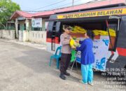 Beras Murah Diserbu Warga! Polres Pelabuhan Belawan Tebar 3 Ton SPHP dari Bulog