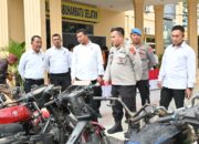 Ops Kancil Toba 2025, Polres Labusel Bekuk 8 Pelaku Curanmor dan Amankan 15 Unit Sepeda Motor