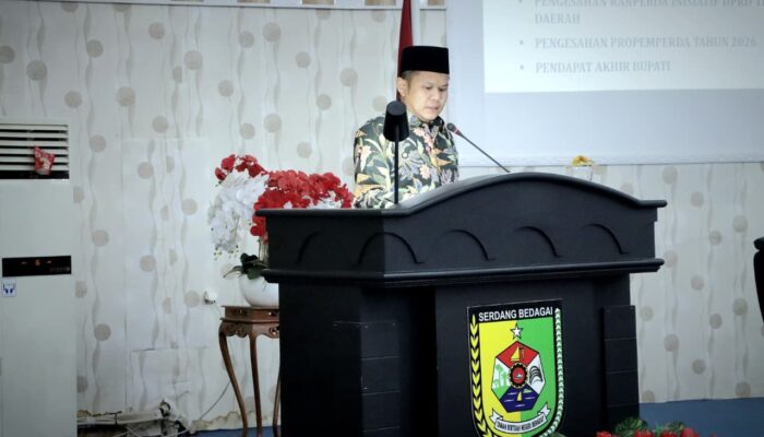 Sinergi Kuat Eksekutif,Legislatif Jadi Kunci Wujudkan Sergai Mantab, Wabup Adlin Tambunan Tekankan Komitmen Bersama Bangun Daerah