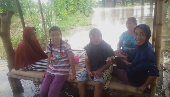 Banjir Rendam Kampung Pala, Warga Hanya Bisa Rebus Ubi: “Tolong Kami, Beri Sembako…”