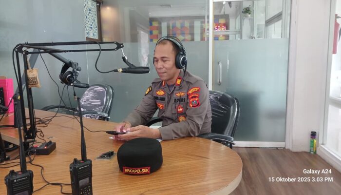 Polsek Medan Tembung Ajak Warga Bangun Kesadaran Kolektif: Menuju Kota Medan Bebas Macet dan Beradab