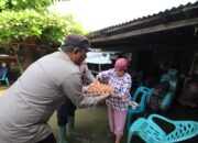 Wujud Kepedulian Polri, Polres Sergai Salurkan Bantuan Sembako untuk Korban Banjir di Tiga Desa