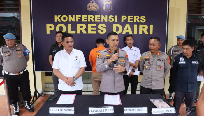 Kurang dari 24 Jam, Polres Dairi Ringkus Pelaku Penganiayaan di Lae Pondom yang Viral di Medsos