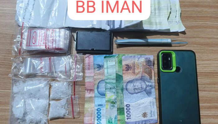 Sat Narkoba Polres Pelabuhan Belawan Ringkus Pengedar Shabu di Pasar IV Marelan, Amankan Tiga Paket Besar