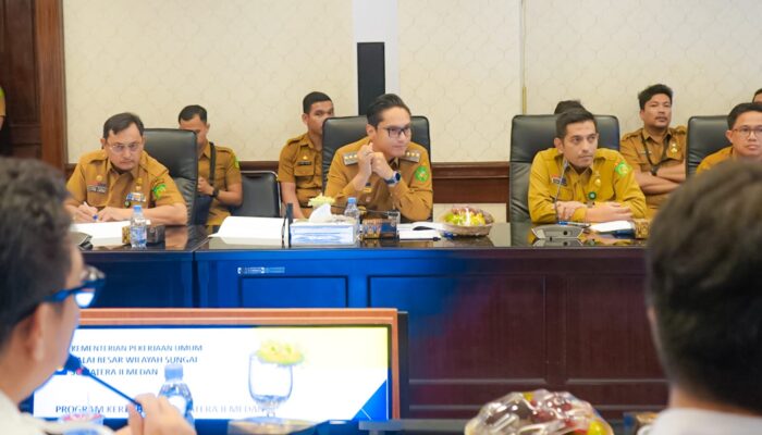 Gandeng BBWS Sumatera II, Rico Waas Ingin Permasalahan Banjir di Kota Medan Segera Teratasi