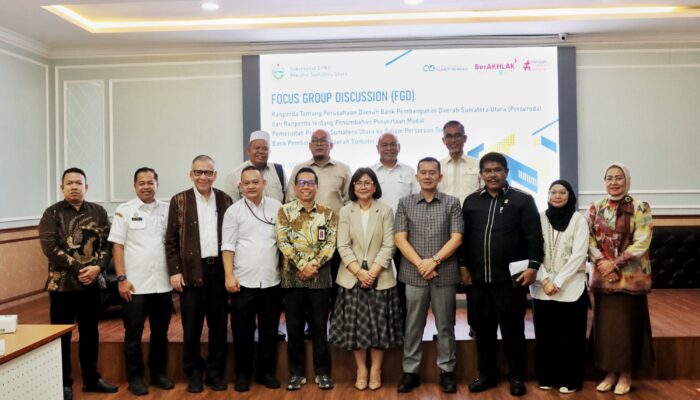 Pemprov Sumut Dorong Pembentukan Ranperda Tingkatkan Kapasitas BUMD