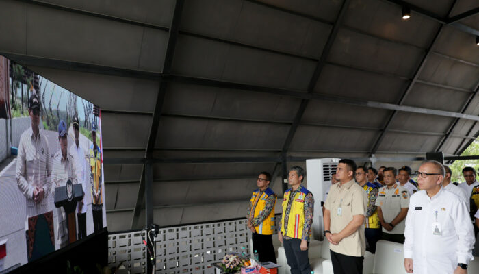 Gubernur Bobby Nasution Hadiri Peresmian Underpass Gatot Subroto Medan oleh Presiden Prabowo