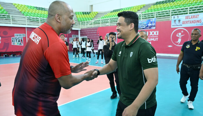 PBVSI Pilih Sumut untuk TC Menuju SEA Games 2025, Bobby Nasution Berharap Semakin Banyak Cabor Mengikuti