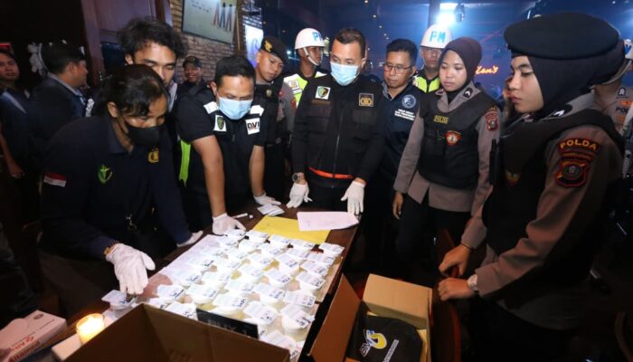 Polda Sumut Gencarkan Razia di Tempat Hiburan Malam, Satu Pengunjung Terbukti Positif Narkoba