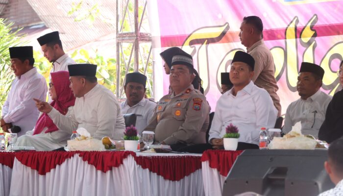 Wakapolres Sergai Hadiri Tabligh Akbar Muslimah Dambaan 2025 Pantai Cermin, Jamaah Apresiasi Polisi Humanis