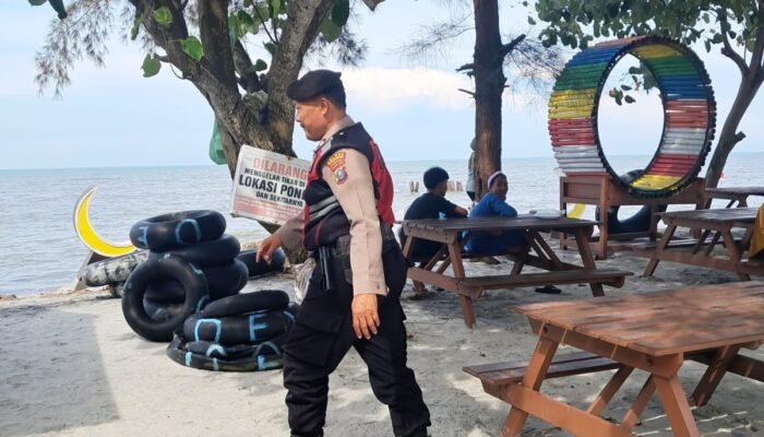 Polres Serdang Bedagai Perketat Pengamanan Objek Vital Wisata, Wujudkan Rasa Aman dan Disiplin Prokes