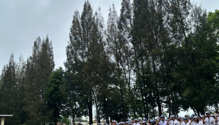 Densus 88 Satgaswil Sumut Tanamkan Semangat Nasionalisme di SMA Katolik Kabanjahe: Tolak Radikalisme, Junjung Toleransi!