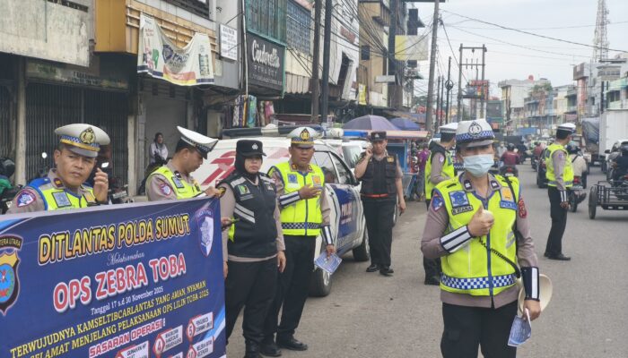 OPERASI ZEBRA TOBA 2025 DIMULAI: Hari Pertama, Polda Sumut Fokus Edukasi, Pencegahan, dan Penindakan Berbasis Teknologi