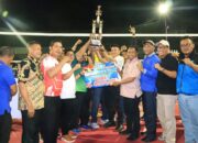 Final Spektakuler! Bupati Sergai Tutup Turnamen Voli 2025: “Olahraga Satukan Warga, Ekonomi Ikut Bangkit!”