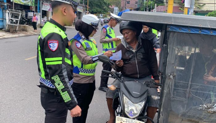Operasi Zebra Toba 2025 di Sumut Beri Hasil Nyata: Pelanggaran Menurun, Kesadaran Berkendara Meningkat
