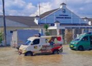 Debit Sungai Naik Drastis, Jalinsum & Kantor Bupati Sergai Terendam Banjir Hingga Satu Meter