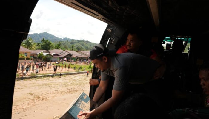 Gubernur Bobby: Prioritas Utama, Warga Terisolir di Tapteng Harus Segera Dapat Bantuan