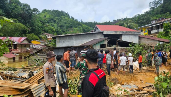Sibolga Percepat Penanganan Pascabencana, 39 Warga Meninggal dan 2.375 Mengungsi