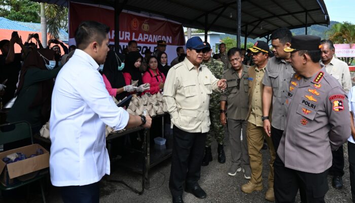 Presiden Prabowo dan Kapolri Pastikan Penanganan Pengungsi Banjir di Tapteng Berjalan Cepat dan Terpadu