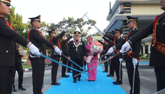 Kapolres Sergai Lepas Tiga Personel Purna Tugas, Apresiasi Pengabdian dan Loyalitas