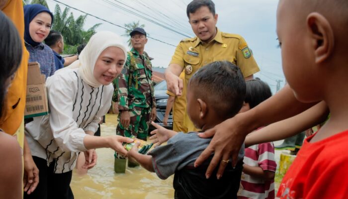 GOPTKI dan DWP Sergai Terjun ke Lokasi Banjir, Salurkan Bantuan hingga Layanan Kesehatan