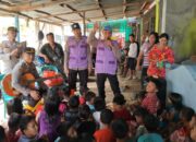 Polres Sibolga Sigap Pulihkan Warga Terdampak Bencana Lewat Bantuan dan Trauma Healing